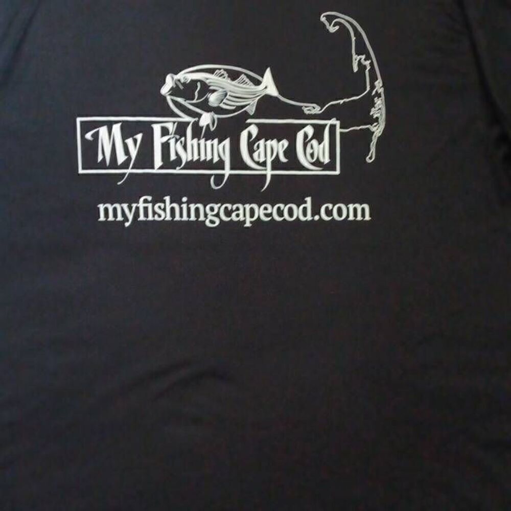 Cape Cod Fishing Tshirt, Long-sleeved, Large,